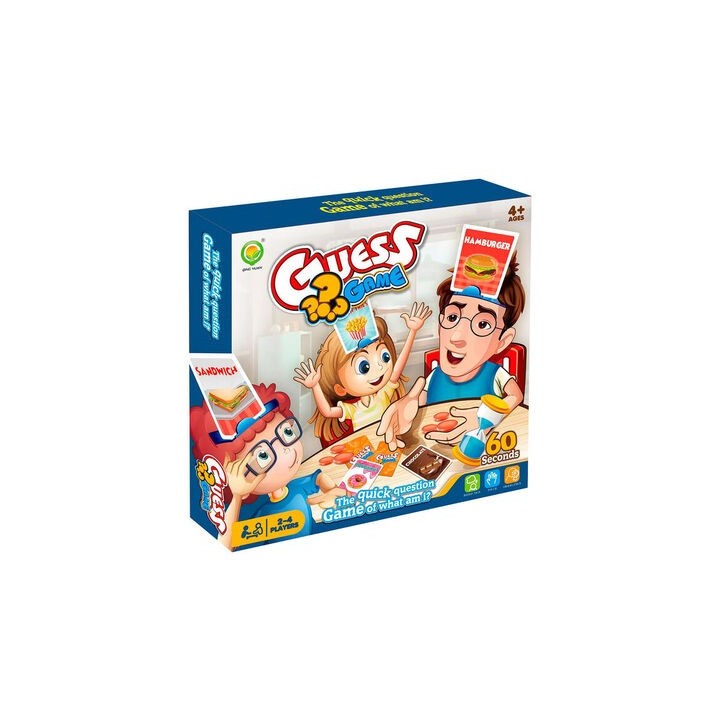 Guess Game - "Gæt hvem jeg er" spil - Mad