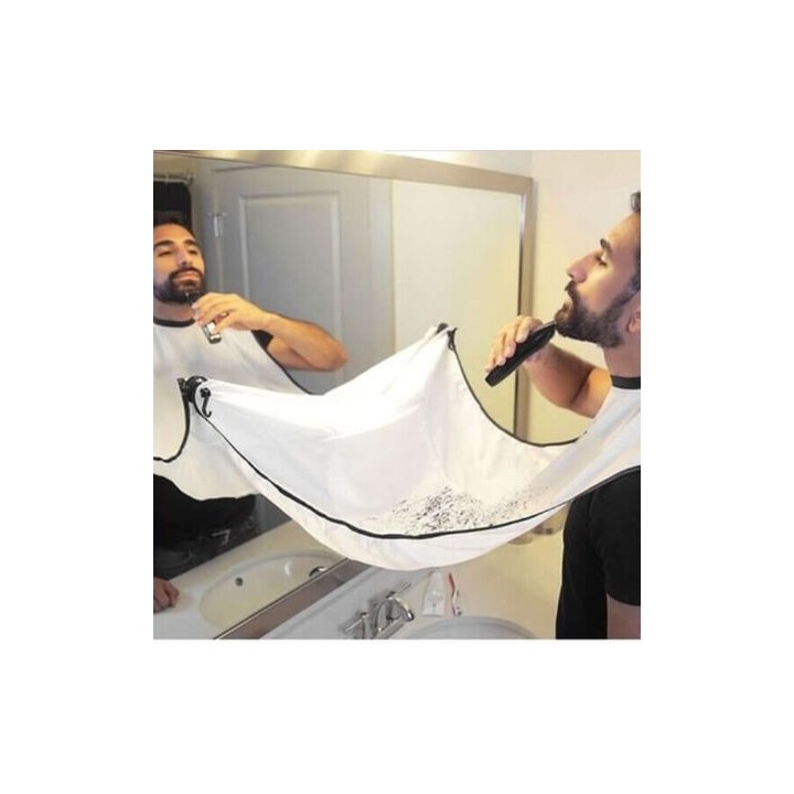 Beard Bib - Mandeforklæde, 125 x 75 cm
