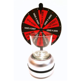 Spin the wheel Shot-hjul, drikkespil