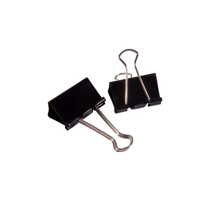 Büngers Foldbackklemmer 32 mm - Metalbøjle (12 stk)