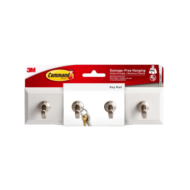 3M Command Nøgleophæng - Quartzfinish
