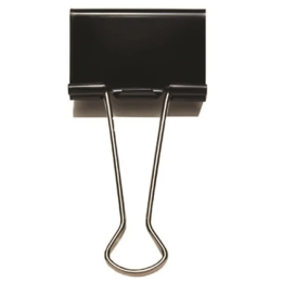 Büngers Foldbackklemmer 19 mm - Metalbøjle (12 stk)