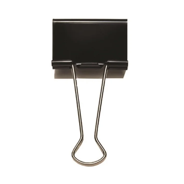 Büngers Foldbackklemmer 19 mm - Metalbøjle (12 stk)