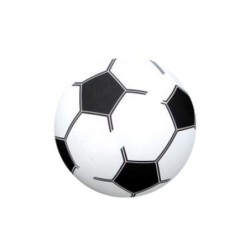 Rød - PVC Plast Fodbold Til Børn Ø 20 cm
