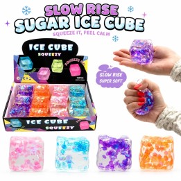 Squishy slow rise sugar ice cube