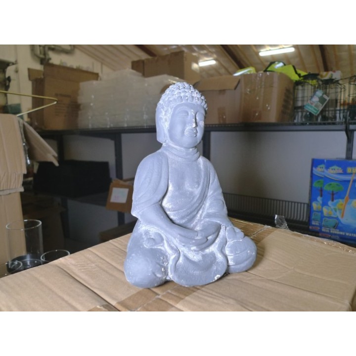 Lille Budda beton Figur 21cm