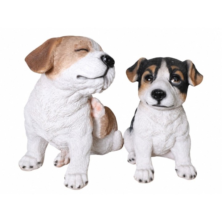 Hundefigurer – sæt med 2 | Dit Lagersalg
