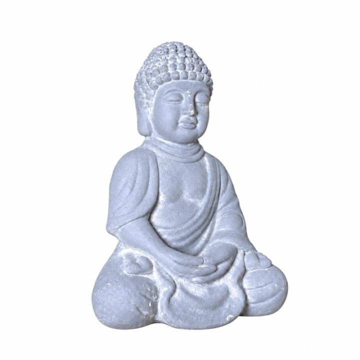Lille Buddha beton Figur 21cm