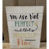 You are not perfect