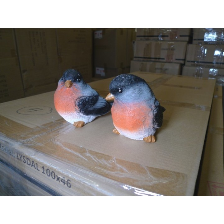 1 Sæt a 2 Fugle figurer