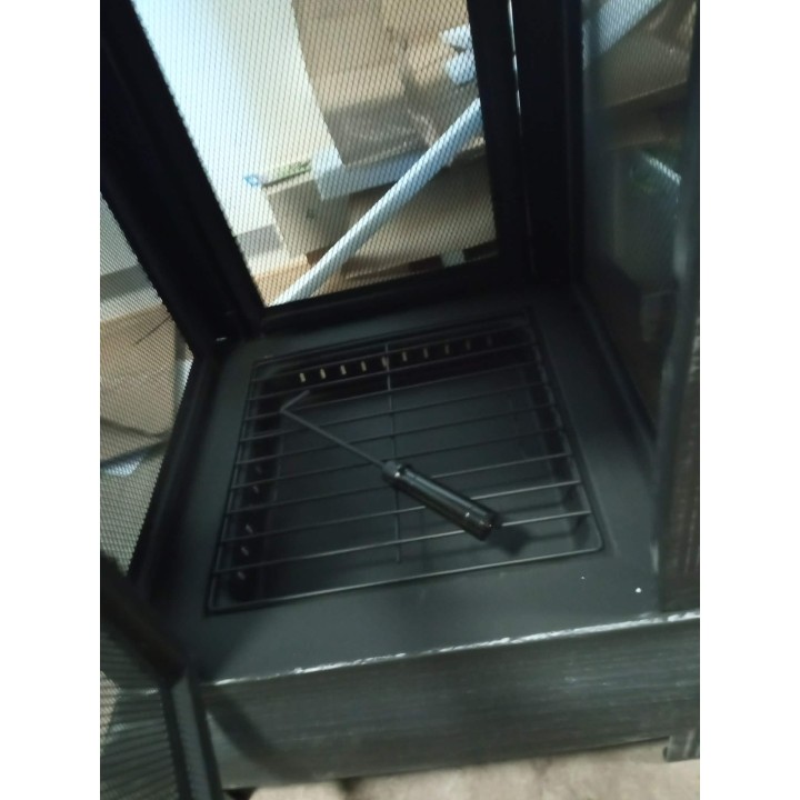 Bålhytte i metal H110