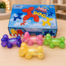 Sugar ballondyr-hund-squishy | Dit Lagersalg