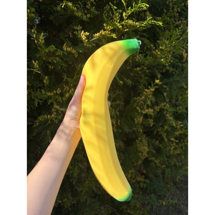 XXL banan-squishy | Dit Lagersalg