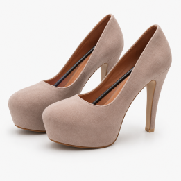 Beige pump